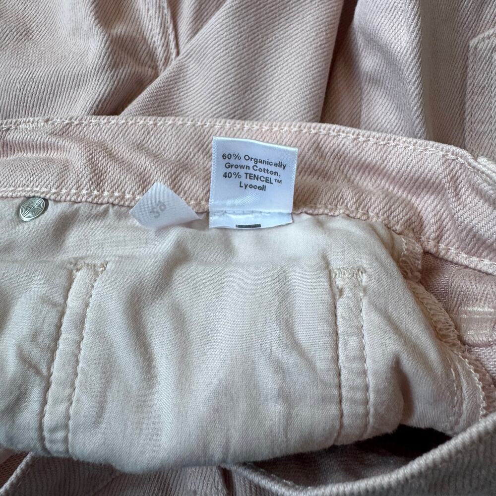 Reformation Ryan Tonal Patch Jeans 29 Pink Festival Patchwork Denim Colorblock - Picture 10 of 16